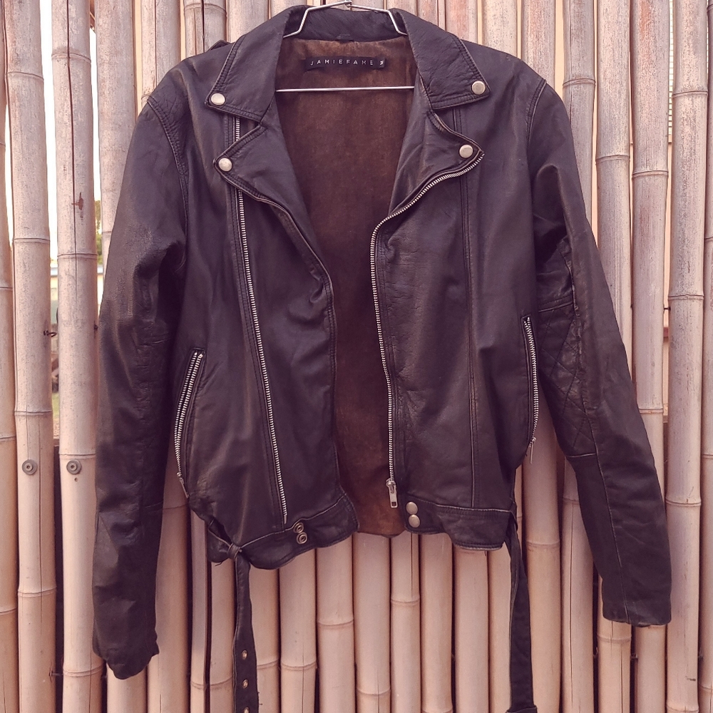 Jamie fame leather jacket